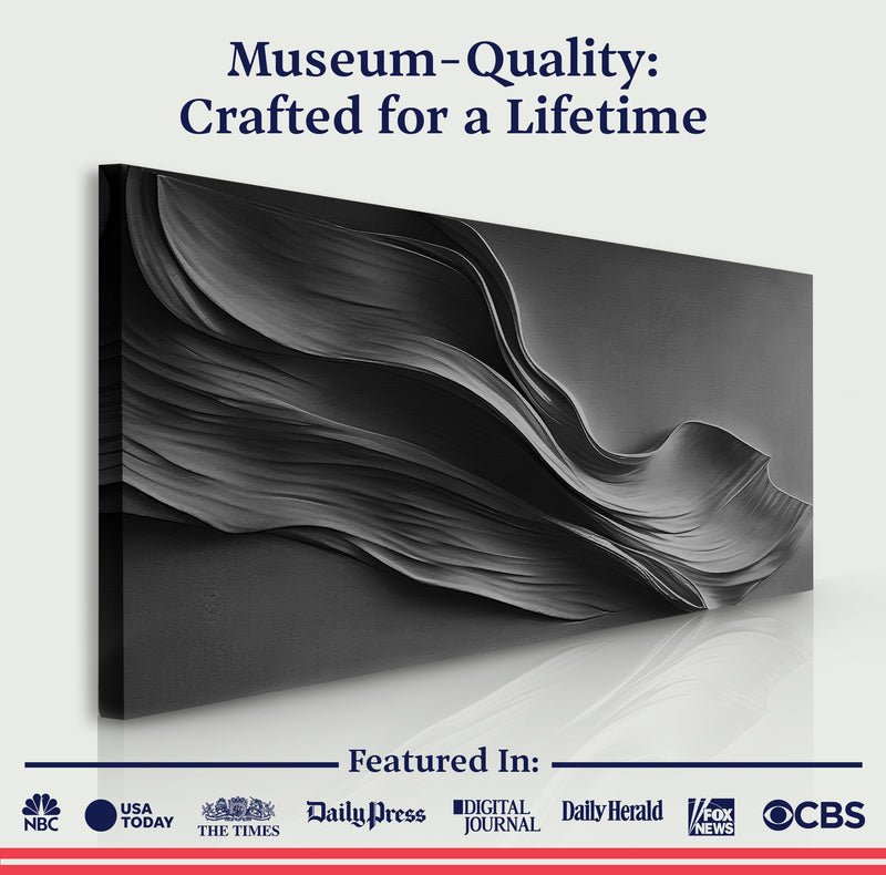 Black Minimalist Wall Art