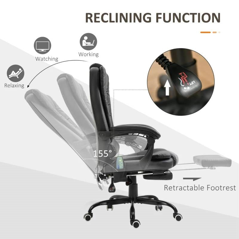 Executive Adjustable Office Massage Chair