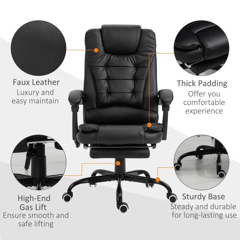 Executive Adjustable Office Massage Chair
